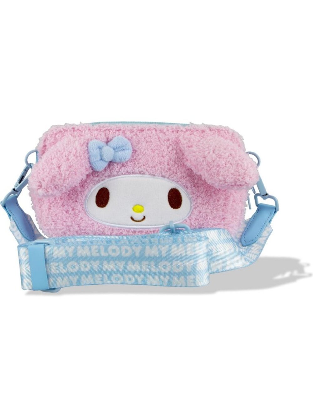 Fuzzy Character Crossbody Bag - Plush Phone Wallet & Furry Smartphone Pouch